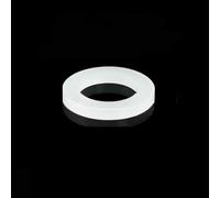 Joint d'étanchéité plat en silicone P/T/F/E, blanc et noir, 1/2", 3/4", 1", pour tuyau de douche, soufflet, rondelle, 6 points (10 pièces)