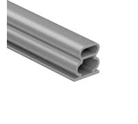 Joint D'Étanchéité Porte Joint D'Étanchéité De Sécurité en Forme De I Pour Portes Avec Interstices De 9.5 À 11.5mm Auto Adhésif Insonorisant Et Résistant Aux Chocs Grise 3M*4