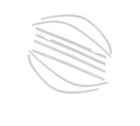 Joint D'étanchéité Pour Benz Classe E W213 2016 2017 2018 2019 2020 2021 2022 2023 Accessoires Automobiles Garniture Décorative À Paillettes Noires Vitres Joints(Silver 8pcs)