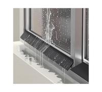 Joint d'étanchéité pour bord extérieur de fenêtre, Déflecteur de Pluie Autocollant Noir Plusieurs Tailles Portes Voitures(5.5 * 500cm)