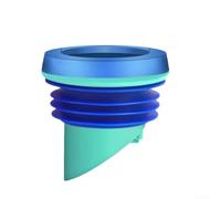 Joint d'étanchéité pour bride de toilette avec valve de fermeture automatique, ABS anti-odeur et joint en acier inoxydable pour tuyaux de vidange de 100 à 110 mm, prévention des fuites en silicone