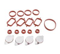 Joint d'étanchéité pour collecteur d'admission d'air, 22/33 mm, pour BMW M57, E39, E60, E46, E38, E53, E83, E70, E71, E92, X3, X5, X6 Joint de Refroidisseur Joint d'étanchéité(4PCS 33mm)