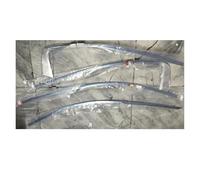 Joint D'étanchéité Pour CRV 2007 2008 2009 2010 2011 Moulures De Fenêtre En Acier Inoxydable Argenté Baguettes Décoratives Supérieures Joints