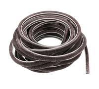 Joint d'étanchéité pour portes ou fenêtres SOURCING MAP Coupe-froid Brosse Calfeutrer Bande Étanchéité 5mm x 6mm x 18 Pieds Gris