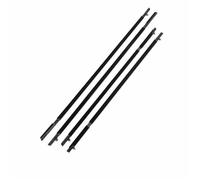 Joint D'étanchéité Pour Vitre De Voiture Pour Jazz MK2 2009-2014 Moulure Porte, Pour, Protection Contre La Pluie, Garniture Étanche Fenêtre Coupe-Froid(Noir 4 pièces)