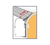 Joint d'étanchéité RAIN GUARD L Fiamma - stores Fiamma - L: 9 cm - au mètre