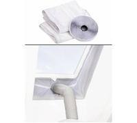 Joint d'étanchéité - Sichler Haushaltsgeräte - Pour fenêtre de toit - Blanc - Mobile - Facile à installer