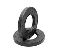 Joint d'étanchéité squelette en caoutchouc nitrile NBR, diamètre intérieur 75 mm, diamètre extérieur 90-140 mm, hauteur 8-13 mm, double lèvre,1 pièce,75x120x10mm