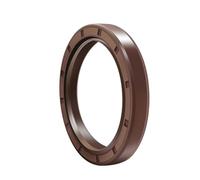 Joint d'étanchéité squelette en FKM marron, diamètre intérieur 26-30 mm, 3 pièces, bague d'étanchéité en caoutchouc fluoré TC, double lèvre avec ressort, adapté aux roulements