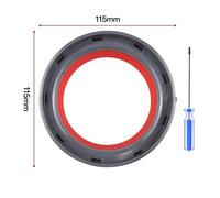 Joint D'étanchéité Supérieur Fixe, Compatible Avec Les Aspirateurs Dyson V10, V11, V12, V15, SV14, SV15, SV22, Pièces De Rechange For Seau À Poussière(V11)