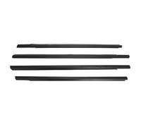 Joint D'étanchéité Vitres De Voiture (Lèche-vitres) Pour Citroën Pour Elysée 2014-2016 Bandes Et Finition Pour Portières - Caoutchouc Chrome Étanchéité Fenêtre Portiere(Noir)