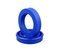 Joint d'huile à Double lèvre, Joint hydraulique d'arbre Radial, Joint torique en polyuréthane de diamètre intérieur 4-15 mm,(6x12x5(1pcs))