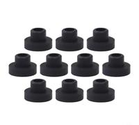 Joint d'huile compatible avec Bombardier 570045500 - Boucle de réservoir de carburant - Siège de tuyau d'huile - Construction en caoutchouc étanche - Noir - 4 ou 10 pièces pour (10 pièces)