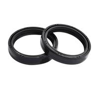 Joint d'huile d'amortisseur de fourche avant 49x60x11mm, Compatible avec Fat Bob FXDF Super Rocker KLX400R KLX400 SR(2pcs oil seal)