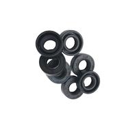 Joint d'huile d'arbre NBR Nitrile TC-16 * 21 * 22 * 23 * 24 * 25 * 26 * 27 * 28 * 29 * 30 * 32 * 35 * 40 * 42 * 4/5/6/7/8/9/10 Double lèvre couverte avec ressort de jarretière(16x27x6mm 2pcs)