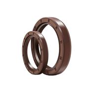 Joint d'huile de cadre, anneaux de joint en caoutchouc fluoré TC, couvercle à Double lèvre avec ressort for roulement ID * OD * THK 21/22/23/24/25MM(22x32x8(2pcs))