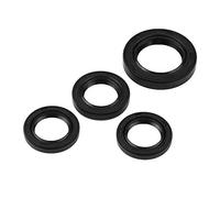 Joint D'huile de Carter de Vilebrequin de Moteur, Matériau en Caoutchouc Noir Robuste, 4 Pièces de Rechange pour Pièces de Rechange pour GY6 152 QMI 157QMJ Scooters