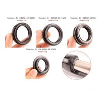 Joint d'huile de fourche avant conçu pour Fox/pour Rockshox/Xfusion Bikes Utilisation pratique (28,6 mm-38,5 mm)