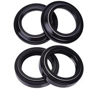 Joint d'huile de fourche avant de moto 33x45x8 10.5, couvercle anti-poussière 33 45 for S/UZU-KI RV125 VAN RV 125 2003-09 51153-05F10 NEW BURMAN 200 (Color : 2pcs seal 2pcs cover)