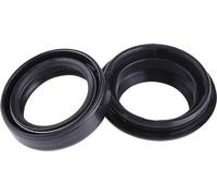 Joint d'huile de fourche avant, kit anti-poussière Longue durée de vie caoutchouc étanche -2pcs/set anti-poussière Résistance à l'usure pour motos trikes véhicules électriques