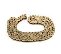 Joint d'huile de moto chaîne silencieuse 428 chaînes 136 maillons de chaîne universel DID compatible avec les pièces de moto automobile ATV Quad MX