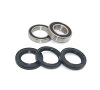 Joint d'huile de poulie de roulement de moyeu de Roue Avant et arrière, Compatible avec EXC SX SXF XC CR TC FC Te FE125 150 250 300 350 450 500(Rear Wheel Bearings)