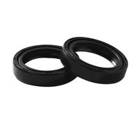 Joint d'huile et bouchon de fourche avant compatibles avec les modèles de moto Z400 EX400 KLE650 X 300 VN900 VN1500 ZX600 ZX1000 ZG1200 2001-2022(2pcs oil seal)