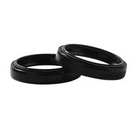 Joint d'huile et couvercle de fourche avant 43mm 55mm 9.5mm 10.5mm Compatible avec KDX220 KLX250 KX250 KLX300R KX500 ZX6R 1991 à 2005(2pcs oil seal)