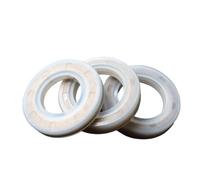 Joint D'huile Squelette En Caoutchouc TC Blanc 2 Pièces | Plusieurs tailles for les machines hydrauliques de la métallurgie aéronautique(22x47x7mm)