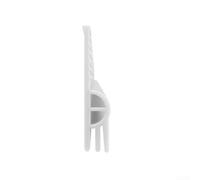 Joint d'isolation thermique pour porte coulissante 4 m Bande TPE pour un confort amélioré (Blanc)