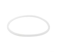 Joint élastique de 26 cm pour autocuiseur élastique blanc (24 cm) | Convient pour les casseroles en aluminium de 22 cm, silicone de qualité alimentaire, résistant à la chaleur jusqu'à 200 °C