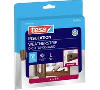 tesa Joint d'isolation INSULATION autocollant pour fenêtres et portes Marron 10 m x 9 mm x 5,5 mm