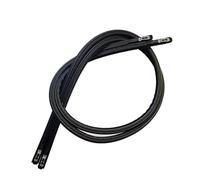 Joint en Caoutchouc Pour Fit berline voiture toit côté moulage joint noir étanche en caoutchouc coupe-froid joint garnitures bande Joint de Porte(La gauche)