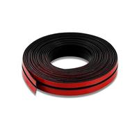 Joint en caoutchouc pour pare-brise en forme de T de 30 mm - Bande d'étanchéité pour réduction du bruit, étanche (berline/camion/SUV) | 7 m pour toit ouvrant, protection des espaces de pare-brise
