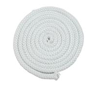 Joint en fibre de verre pour porte de poêle 3 m blanc pour brûleur à bois, poêle à granulés, cheminée, four industriel, remplacement résistant à la chaleur avec options de diamètre 6/8/10/12 mm