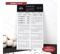 Joint En Silicone,Disposition Anglaise Rétro Quotidienne,Tampon De Dimanche Et Du Mois,Décoration De Bordure,Chiffres,Journal,Scrapbooking,Tampon En Caoutchouc - Type Time Calendar Month
