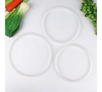 Joint en silicone pour autocuiseurs de 3/6 pintes offrant une intégrité constante des joints de cycles de chauffage répétés (6 litres, blanc)
