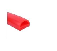 Joint en silicone résistant aux hautes températures, bande de type E, rouge et blanc, en forme de E, for porte de four, congélateur, four à vapeur(E12-25x23mm-1m)
