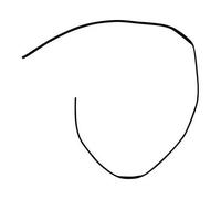 Joint en velours de toit ouvrant pour Porsche 911, 964 et 993, partie avant