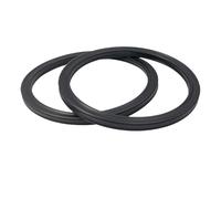 Joint en X NBR à quatre lèvres, caoutchouc nitrile, for vérins hydrauliques, pistons et tiges de piston. Diamètre intérieur: 4,34 à 4,56 mm.(110.72x3.53(2pcs))