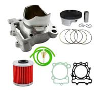 joint Ensemble Cylindre-piston Joint 77 Mm Pour Moto Conduite D'huile Filtre Huile Carburant Pour Pour KXF250 2009-2016(Style 1)