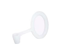 joint et support manche/pince pour chicha en silicone blanc