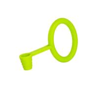joint et support manche/pince pour chicha en silicone vert