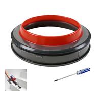 Joint Étanchéité Compatible Dyson V10 SV12 SV13 SV27, Bague Étanchéité Fixe Aspirateur Anneau Bac Poussière - Pièce de Rechange Bac à Poussière avec Tournevis T8 Installation Facile