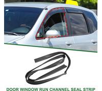 Joint Étanchéité De Canal De Fenêtre De Porte de Voiture, Joint D'Étanchéité De Canal De Fenêtre En Caoutchouc, Pour Honda Fit 2009-2013, Avant Gauche, No.72275Tf0003 Noir 1 Pc