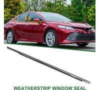 Joint Étanchéité de Fenêtre Automobile, Bande De Garniture De Fenêtre pour Voiture, Pour Toyota Camry 2002-2006, Pvc, Avant Droit, No.7571033080, Ton Argenté, 1 Pièce