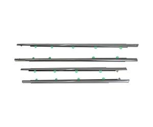 Joint Etancheite Pare Brise Voiture Bande D'étanchéité En Verre Plaqué Argent Pour Fenêtre Voiture Pour CRV 2007 - 2022 Garniture Moulage Météorologique Pour Porte Latérale(2012-2016)