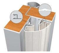 Joint Euro Pare-Doigts + Kit A 50-90 198 cm ELTON - Noir - 805301198 Noir G