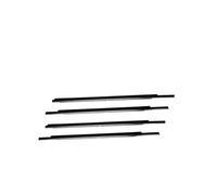 Joint fenetre isolation Bande De Protection En Caoutchouc Pour Fenêtre Extérieure Noire 4 Pièces Pour Peugeot 4007 2007 - 2012 CW 5727A107
