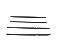 Joint fenetre isolation Bande D'étanchéité Caoutchouc Pour Vitres Extérieures Voiture Garniture Moulage Ceinture Pour Land Pour Cruiser Prado LC95 LC90 1996-2002 4 Pièces